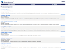 Tablet Screenshot of m.infoempleos.net